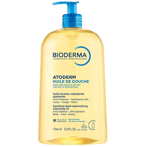 Bioderma Atoderm 24 h Huile De Douche 1 lt
