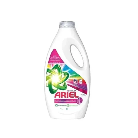 Жидкий стиральный порошок Ariel для ярких цветов 29 стирок 1 шт.