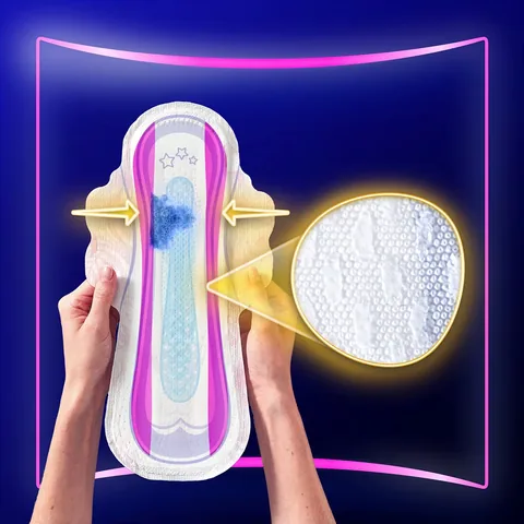 Orkid Platinum Night Extra Plus (size 5) 20 pcs Sanitary Pads