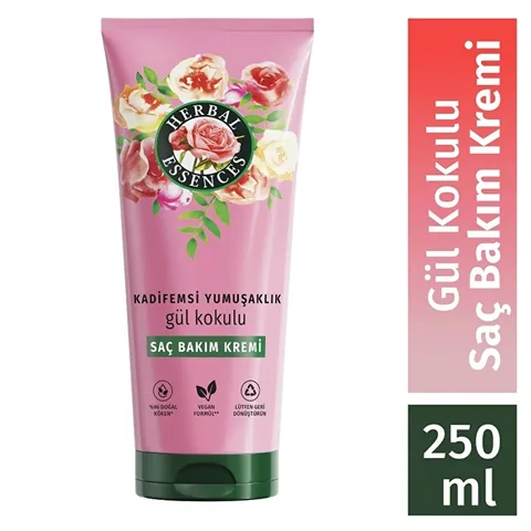 Herbal Essences Velvety Softness Rose Scented Hair Care Cream 250 ml