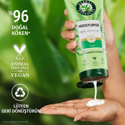 Herbal Essences كريم العناية بالشعر بخلاصة الصبار المهدئ من هيربل إسنسز، 250 مل