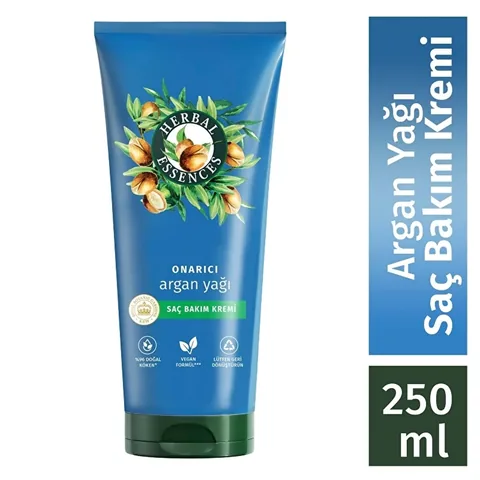 Herbal Essences بلسم العناية بالشعر بزيت الأرغان لإصلاح الشعر من هيربل إسنسز، 250 مل