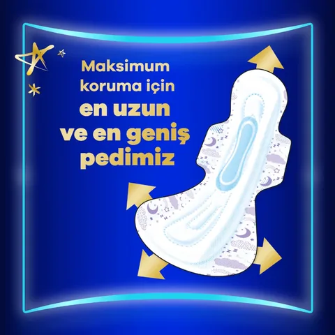 Orkid Ultra Night Extra Max 14 Slipeinlagen Größe 6