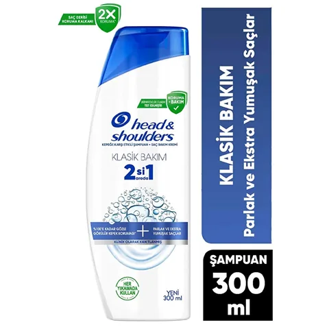 Head & Shoulders Classic Care 2-in-1 Anti-Schuppen-Shampoo 300ml
