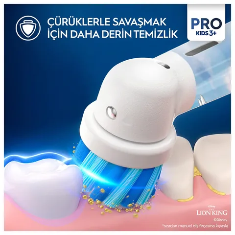 Oral-b Pro D103 lion King Rechargeable Toothbrush And Travel Case