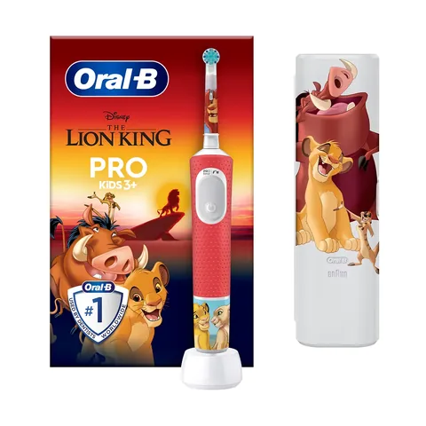 Зубная щетка Oral-B Pro D103 Lion King с зарядным устройством и чехлом для путешествий