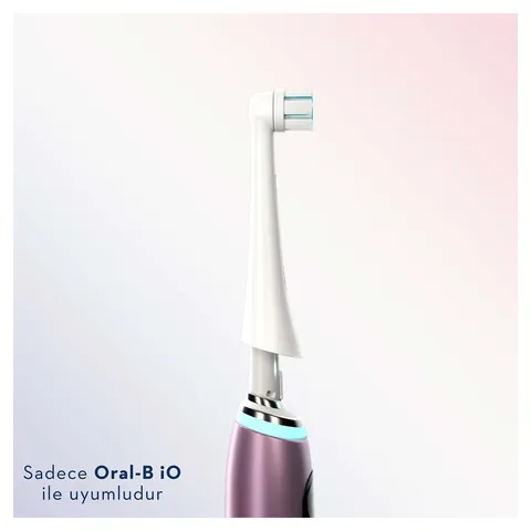 Oral-B iO Sanfte Pflege Zahnbürstenköpfe für empfindliches Zahnfleisch - 4er-Pack