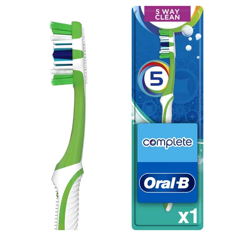 Oral-B فرشاة أسنان أورال-بي كومبليت للتنظيف بخمسة اتجاهات