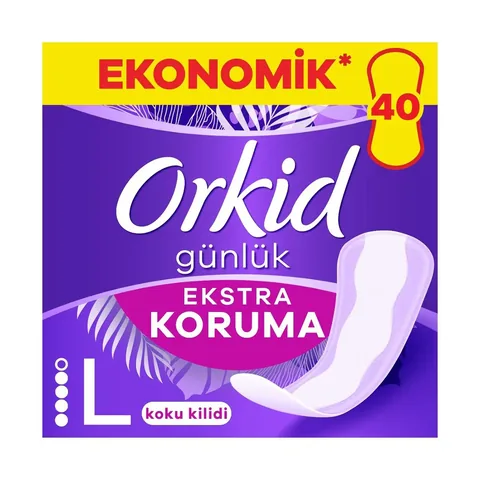 Orkid Tägliche Extra Schutz Dünne Binden, 40 Stück