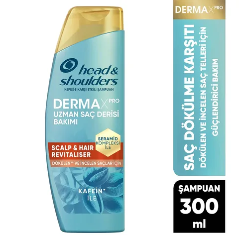Head &amp; Shoulders Dermaxpro Scalp &amp; Hair Revitaliser Anti-dandruff Shampoo With Caffeine &amp; Ceramide 300 ml