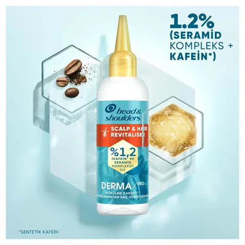 Head &amp; Shoulders Дермакспро Ревитализатор кожи головы Сыворотка против выпадения волос 145 мл