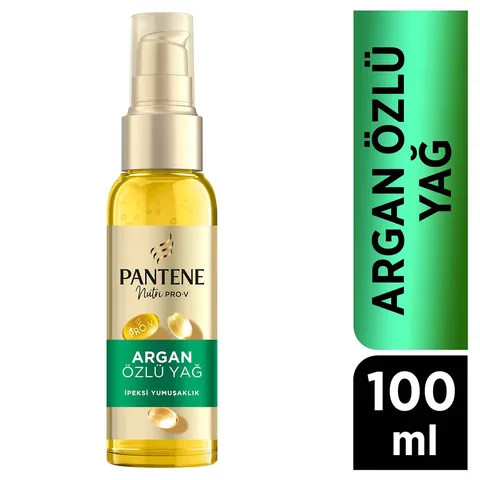 Pantene Pro-v Silky Softness And Shine Argan Essence Hair Care Oil 100 ml