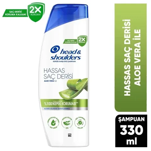 Head & Shoulders شامبو هيد آند شولدرز المضاد للقشرة بخلاصة الصبار 330 مل