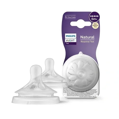 Соска для бутылочки Philips Avent Natural Y Cut 6+ месяцев упаковка 2 шт. для густой пищи