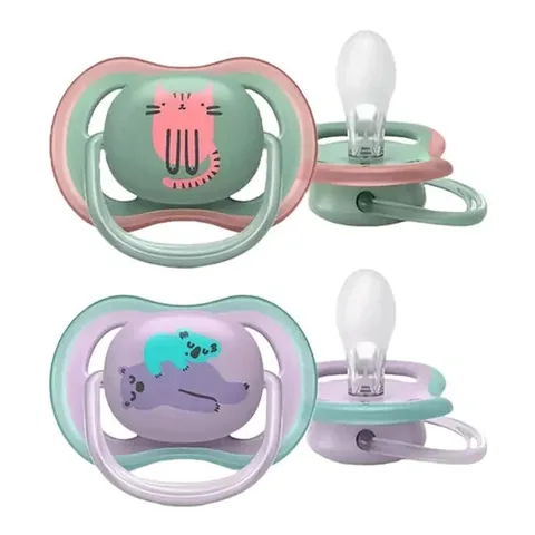 Philips Avent Ultra Air Schnuller Set 2 - Rosa 6-18 Monate