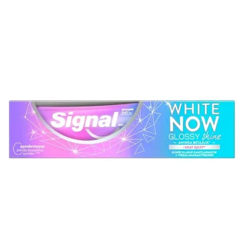 Signal White Now Glossy Shine Zahnpasta 75ml