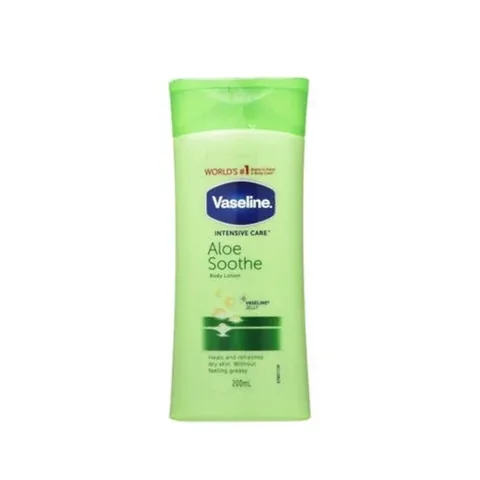 Vaseline Aloe Soothe 400ml Body Lotion for Dry Skin Relief