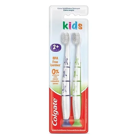 Colgate Extra Weiche Zahnbürste für Kleinkinder (2er-Pack