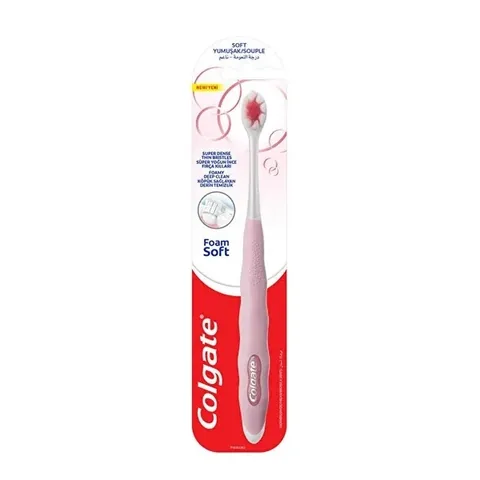 Colgate FoamSoft Zahnbürste - Sanfte Reinigung & Zahnfleischpflege