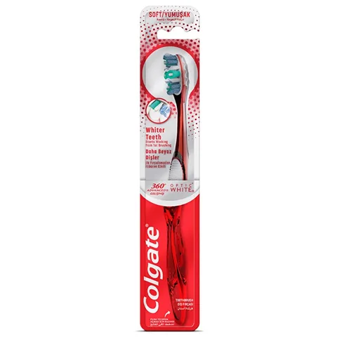 Colgate فرشاة أسنان كولجيت 360 المتطورة الناعمة