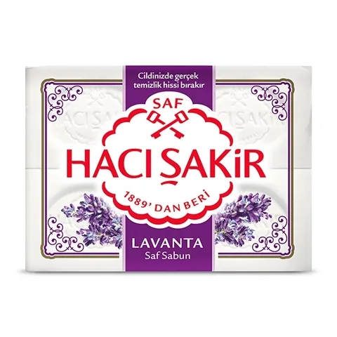 Hacı Şakir 4er-Pack Seife - Pure traditionelle Sauberkeit
