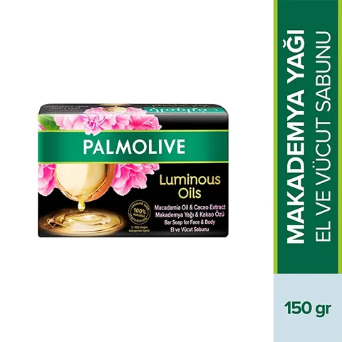 Palmolive Luminous Oils Macadamia Oil Face And Body Soap 150 gr