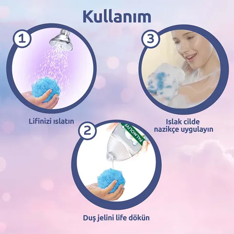 Palmolive جل الاستحمام بالموليف ميسيلار كير بخلاصة القطن 500 مل