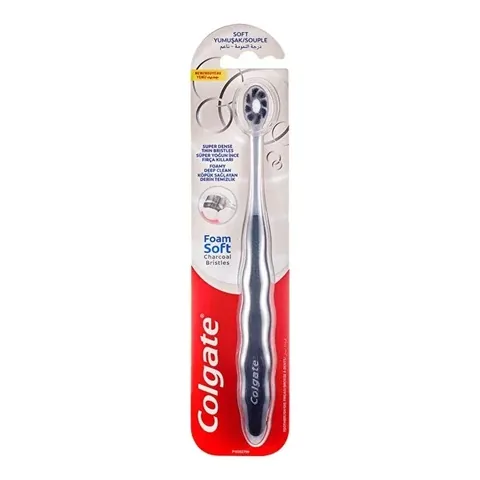 Colgate FoamSoft Zahnbürste - Sanfte 7X dichtere Borsten