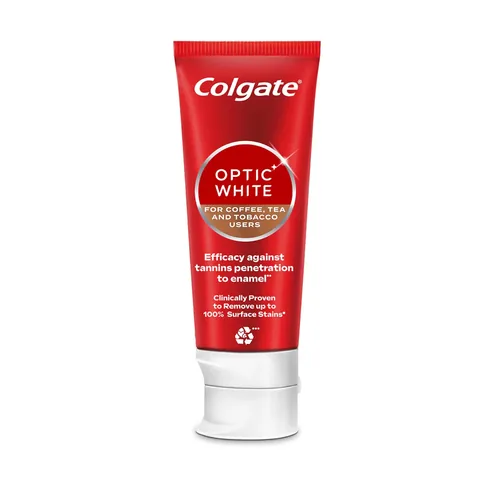 Colgate Optic White Toothpaste for Coffee, Tea &amp; Tobacco 50ml