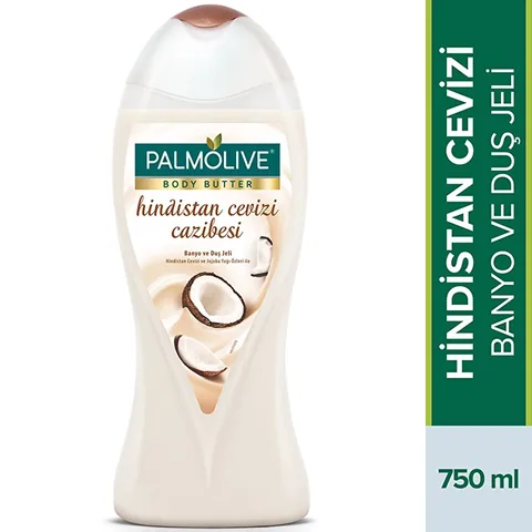 Palmolive Body Butter Coconut Charm Bath And Shower Gel 750 ml