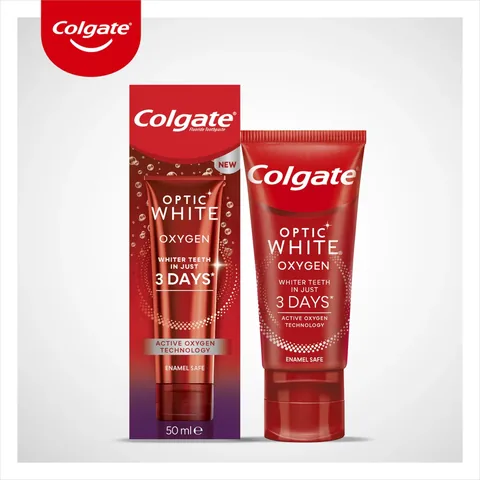 Colgate معجون أسنان كولجيت أوبتيك وايت أوكسجين 50 مل