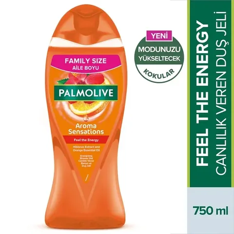 Palmolive Aroma Sensational Shower Gel Feel Energy 750 ml