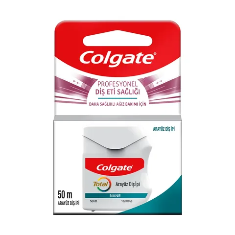 Colgate Total Zahnseide für Zahnfleischgesundheit, 50M