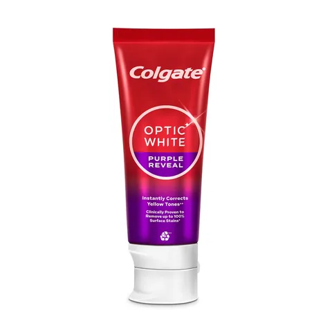 Colgate معجون أسنان كولجيت أوبتيك وايت بيربل ريفيل 75 مل