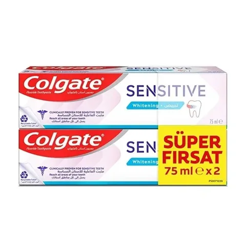 Colgate معجون أسنان كولجيت للأسنان الحساسة ٢×٧٥ مل