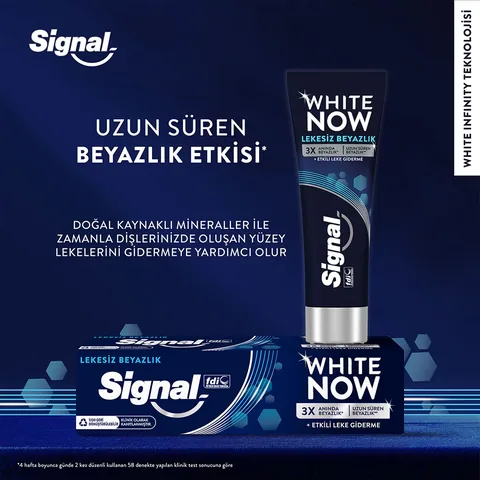 Зубная паста Signal White Now Spotless 75 мл