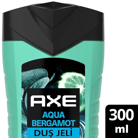Axe Premium Collection Shower Gel Aqua Bergamot 3 in 1 body Hair Face 300 ml