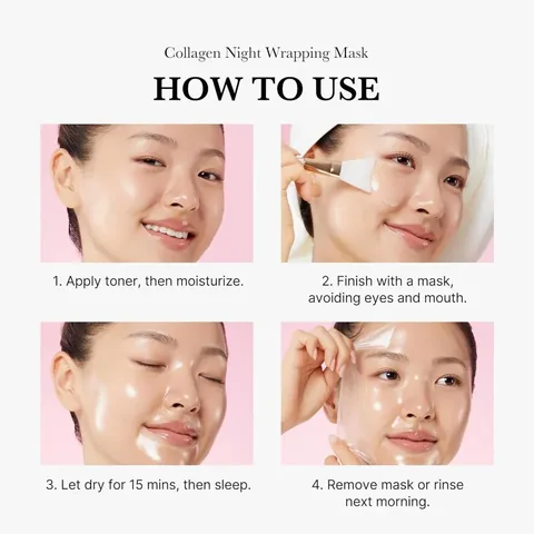 Medicope Night Collagen Mask, 75 ml