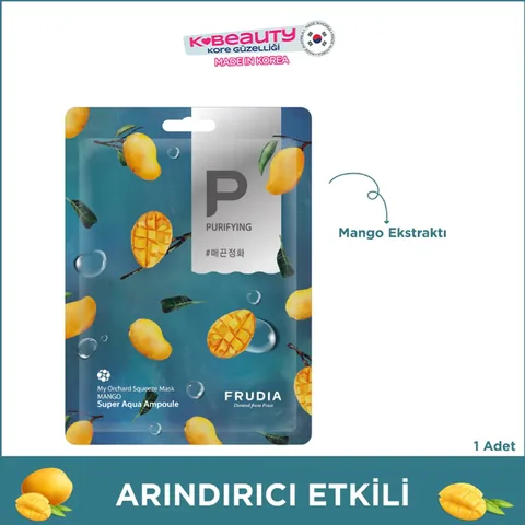 Frudia My Orchard Mango Maske - Feuchtigkeitsspendende Tuchmaske 1 Stück