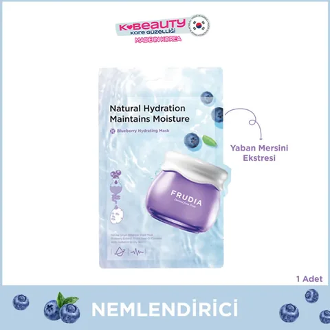 Frudia Blaubeer Feuchtigkeitsgesichtsmaske