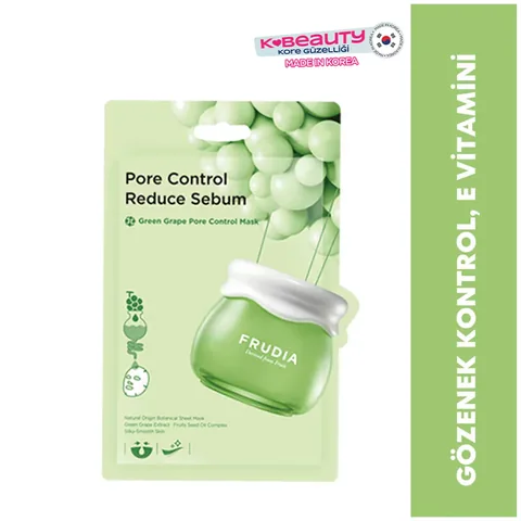 Frudia Green Grape Pore Control Mask - Tightens and Refreshes