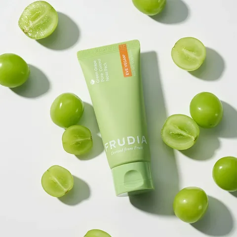 Frudia قناع الأنف فروديا للتحكم في مسام العنب الأخضر المقشر 60 جم