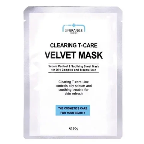 Маска для лица Sferangs Clearing T-care Velvet 30 г
