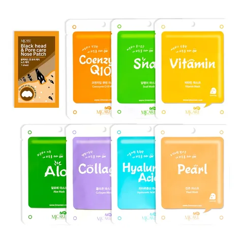 MJCare 8-teiliges Gesichtsmasken-Set
