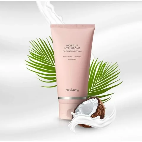 Hyaluronic Moisturizing Cleansing Foam by Elichaquy 150 ml