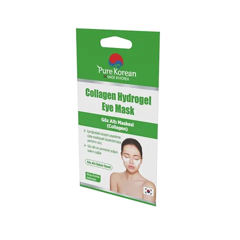 Reines Koreanisches Kollagen Augenmaske für Elastizität & Hydratation
