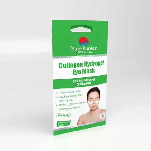 Reines Koreanisches Kollagen Augenmaske für Elastizität &amp; Hydratation