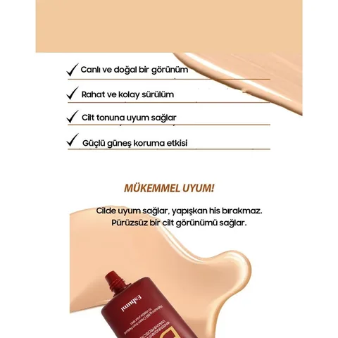 كريم بي بي خالي من العيوب SPF 50+ PA++++ 50 مل من إيشومي Eshumi