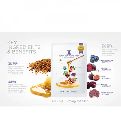 Honeydew Purple Face Mask by Jejuon 25ml