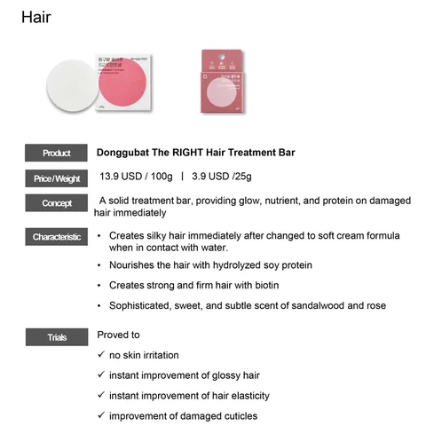 Dongubat Camellia Damage Repair Hair Soap – 120g
